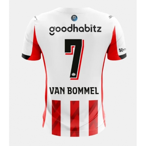 Billige Fotballdrakt PSV Eindhoven Ruben van Bommel #7 Replika Hjemmedrakt 2025-26 Kortermet Billige Fotballdrakt PSV Eindhoven Ruben van Bommel #7 Replika Hjemmedrakt 2025-26 Kortermet
